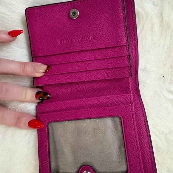 Michael Kors Fuchsia Wallet - Picture 3 of 6